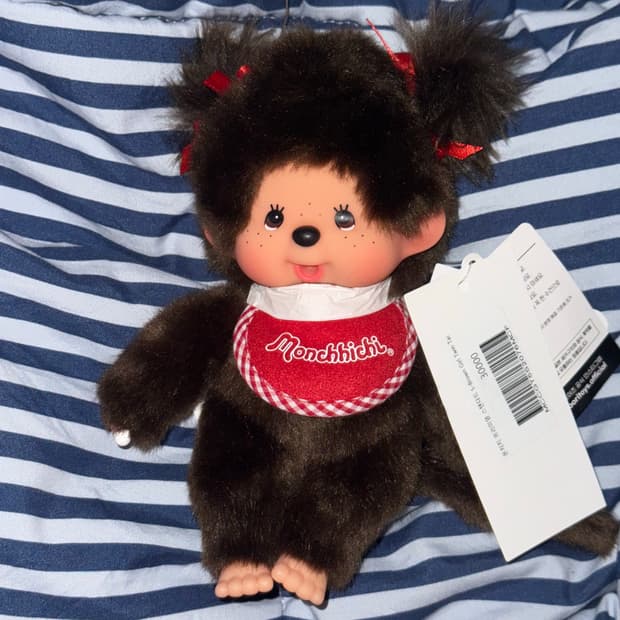 몬치치 프리미엄 스탠다드 트윈 테일 s 걸 브라운