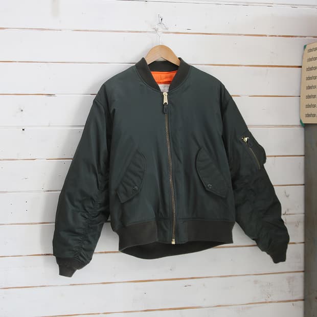 (착용컷) MA-1 플라이트 자켓 (남성용 100-103)