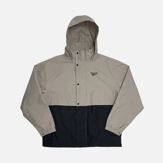 리복 레트로 우븐 바람막이 자켓 아웃도어 고프코어