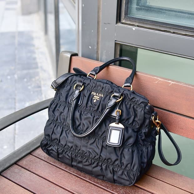 프라다 테수토 고프레 투웨이백 (정품)