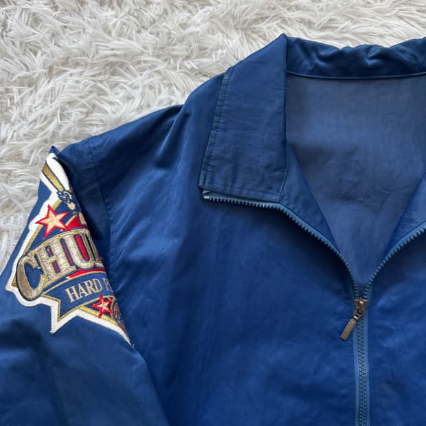 DESCENTE 일본빈티지 야구 바람막이 야구자켓 집업 야구유니폼