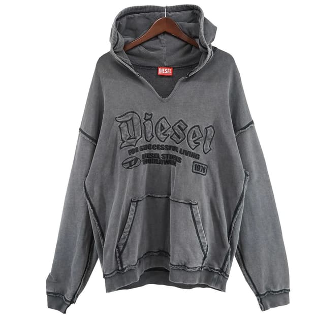 DIESEL 24AW S-BOXT-HOOD-RAW