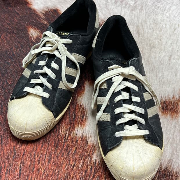 [285] 아디다스 슈퍼스타 82 블랙