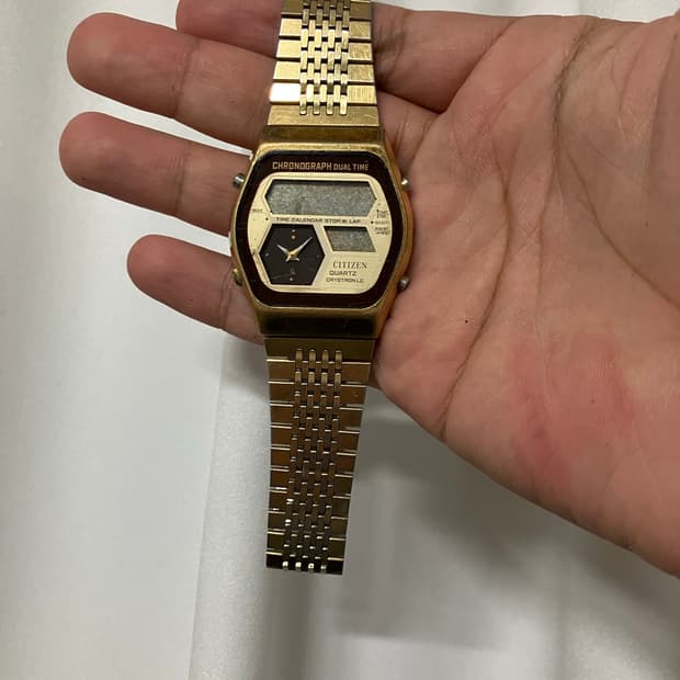 시티즌 아나디지 80s 빈티지