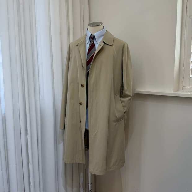 Burberry London 면 100% 발마칸 코트