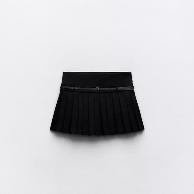 자라 플리츠 스커트 xs