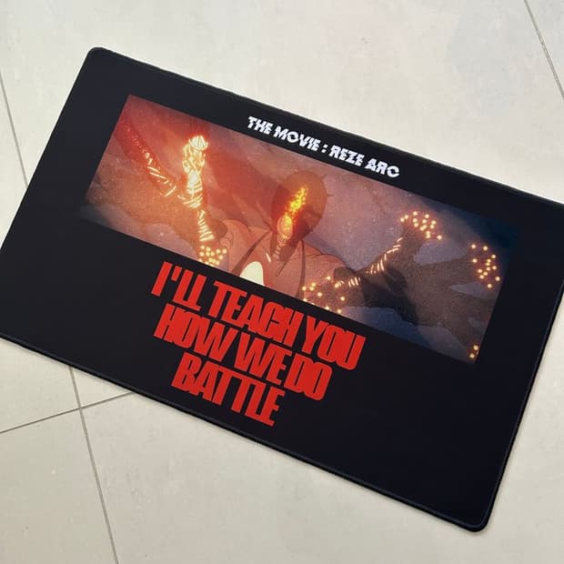 CHAINSAWMAN BOM RAG MAT 체인소맨 봄 래그 매트