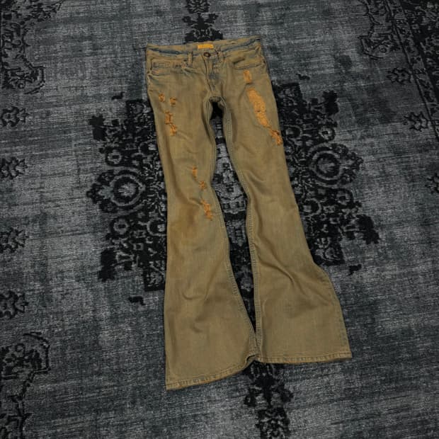 Goa 00s archive distressed mud washing b