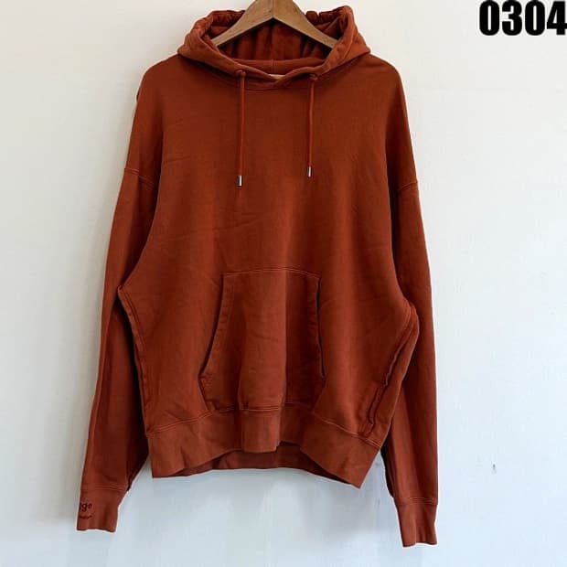 비이커 가먼트 다잉 후드 스웻셔츠 후드티 95 실측 XL 0304