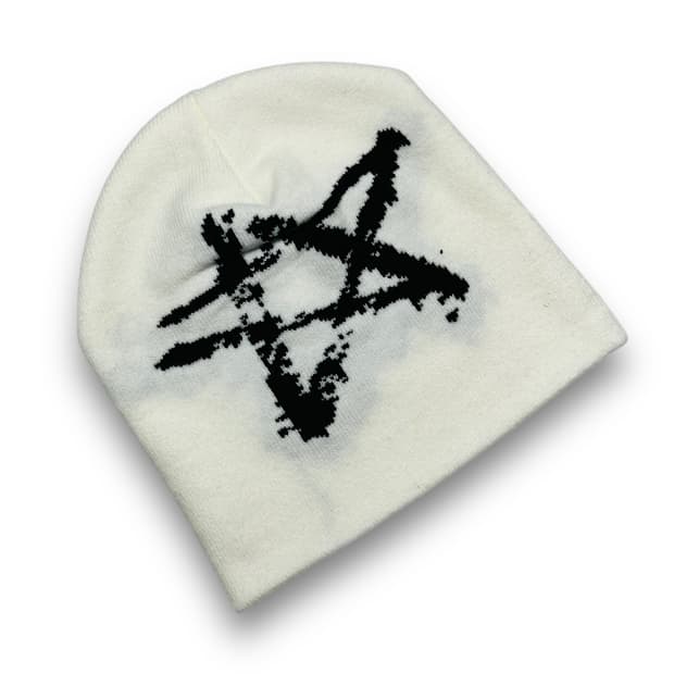 Star y2k Pattern Winter Warm Beanies