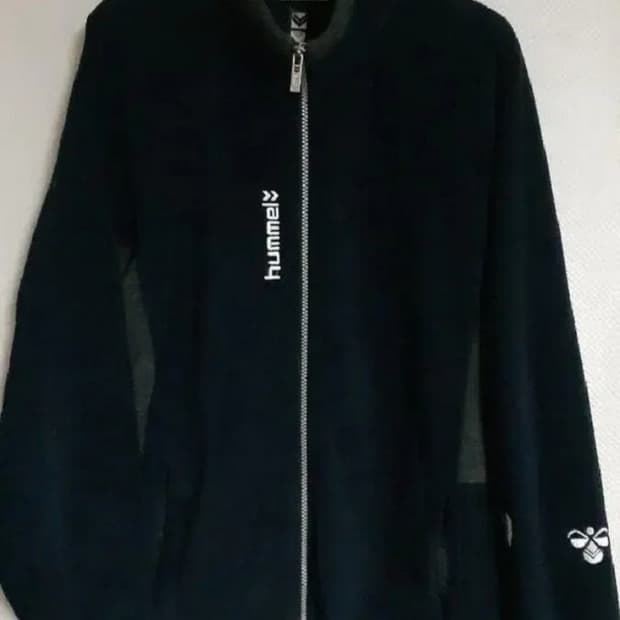 hummel 험멜 남성 털 기모 집업 남회색 자켓 L 100