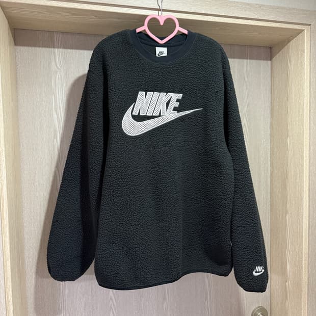 나이키 뽀글이 맨투맨 