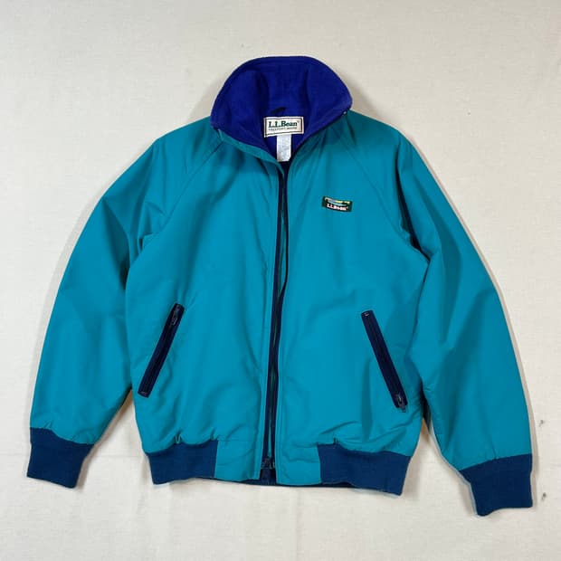 여S) 엘엘빈 L.L.Bean 빈티지 블루종 웜업 자켓 USA