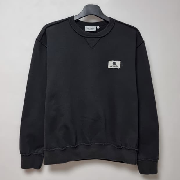 칼하트WIP 웍스아웃 10주년 콜라보 기모 맨투맨 100