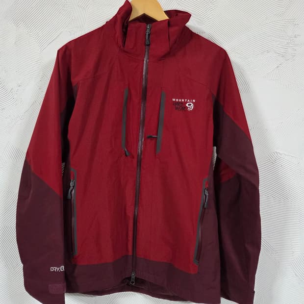 마운틴하드웨어 바람막이 자켓 레드