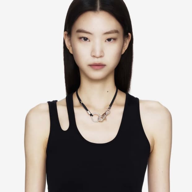  SAGEGASAGE 45cm 실버 목걸이