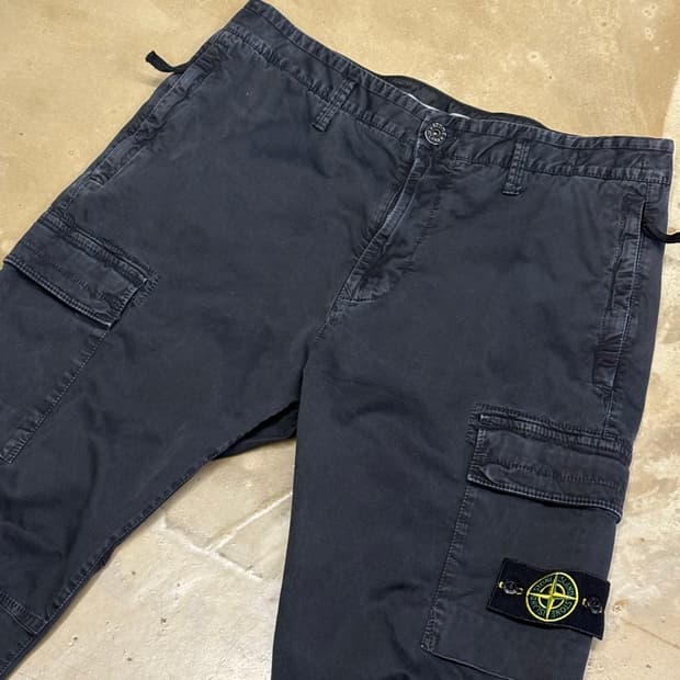 84 스톤아일랜드 패치와펜 카고 팬츠