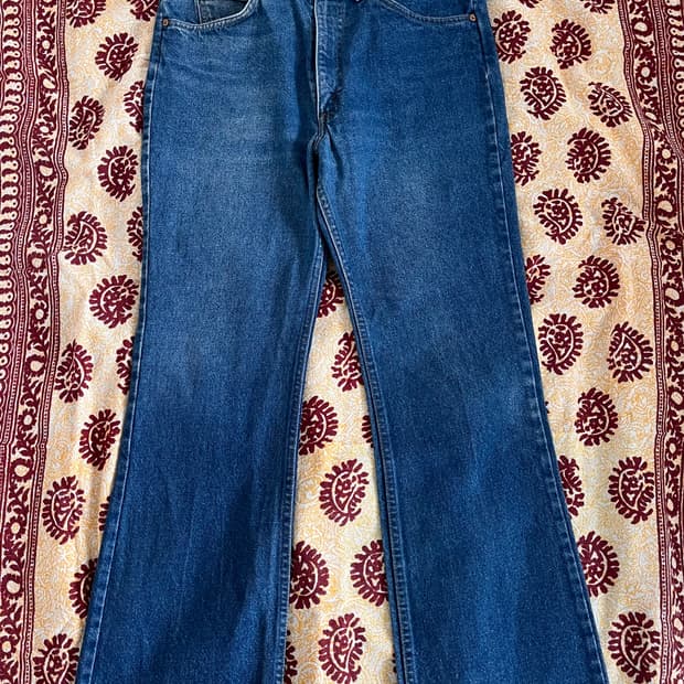 [34X30] 80s  리바이스 517 오렌지탭