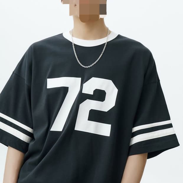 나이키 NSW 72 빅로고 풋볼 티셔츠 100