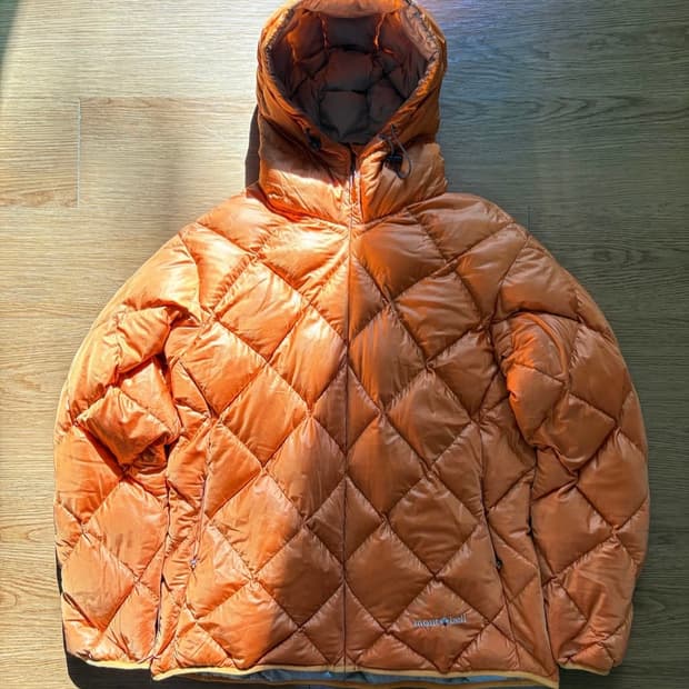 몽벨 재팬 다이아몬드 퀼팅 경량패딩