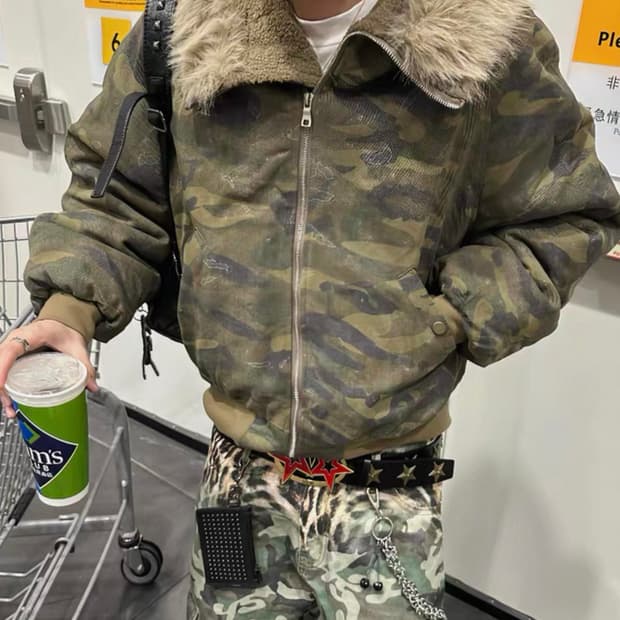 카모 봄버 자켓 