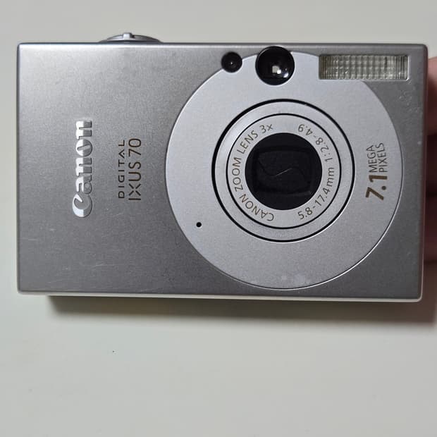 캐논 디지털 IXUS 70 실버 카메라 S급