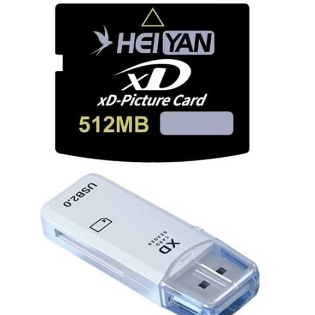 xD카드 512mb+리더기 올림푸스 후지 호환