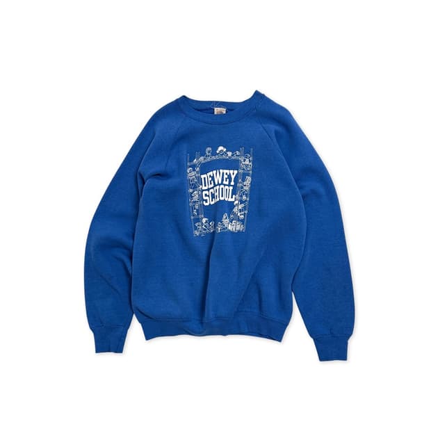 80-90s Deway School 헤인즈 스웻셔츠