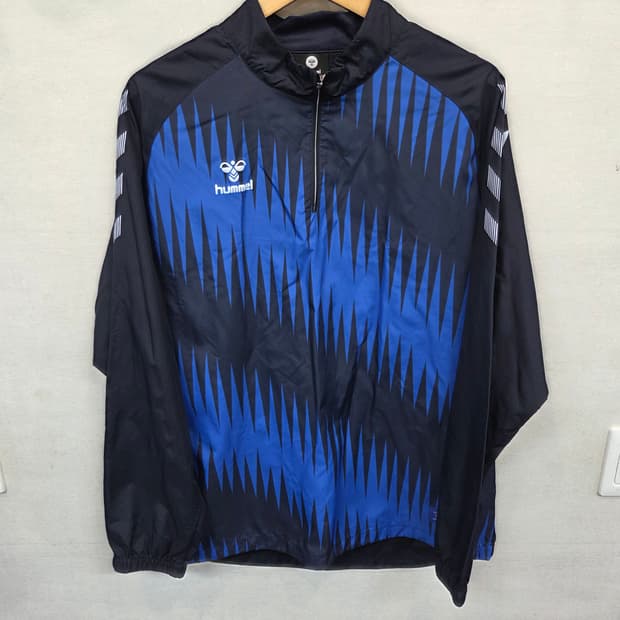 험멜 반집업 축구 바람막이 땀복 자켓 xxxl