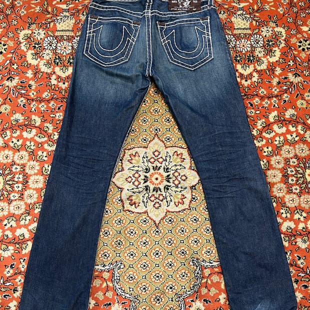 [32] 트루릴리전 제노 슈퍼 T 데님 팬츠