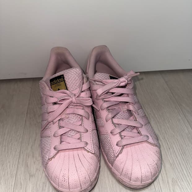 아디다스 슈퍼스타 파운데이션 핑크 운동화