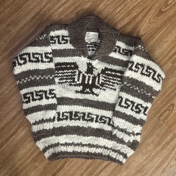 빈티지 노르딕 코위찬 니트 스웨터 히메갸루 로걀 라떼 모리걸 페어리 고딕