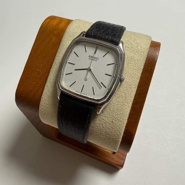 세이코 Seiko 샤리오 스퀘어 화이트