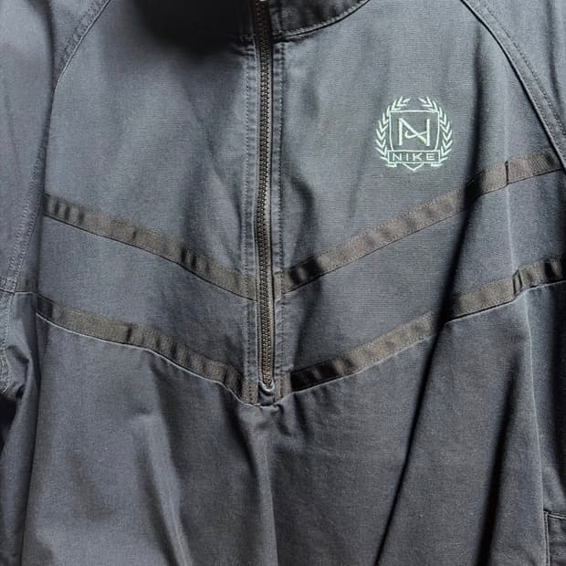 나이키 윈드러너 캔버스 재킷 블랙 2xl