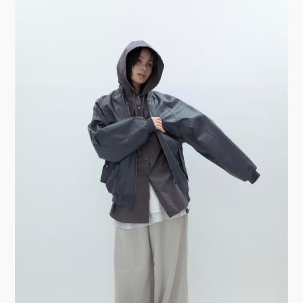 니히 코티드 봄버 자켓 (정가:31만원)