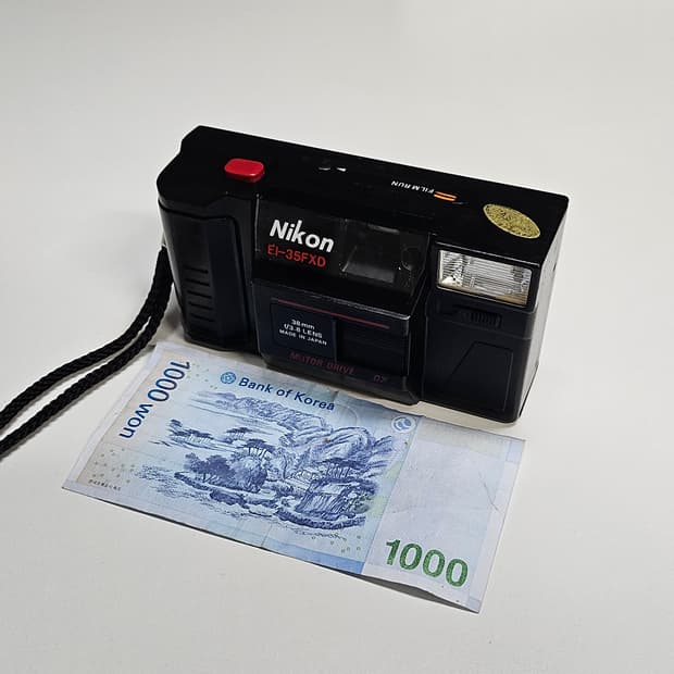 작례O 숨은 명기 니콘 ei-35 fxd 필름카메라 빈티지 필카