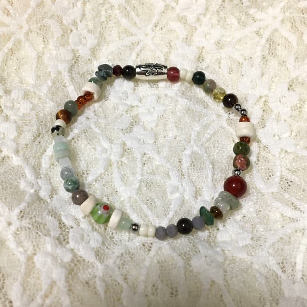 원석 비즈 팔찌