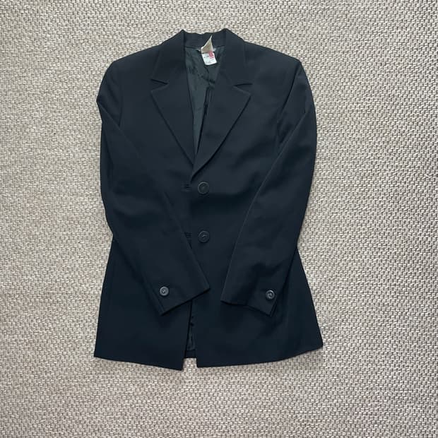 베르사체 울 자켓 스커트 셋업 여성 수트