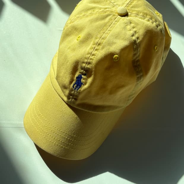 폴로랄프로렌 개나리 볼캡