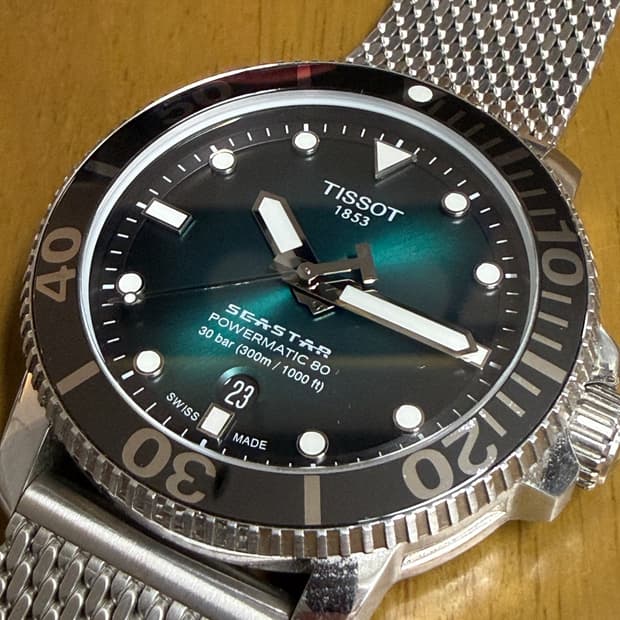 Tissot 티쏘 씨스타 1000 파워매틱 80