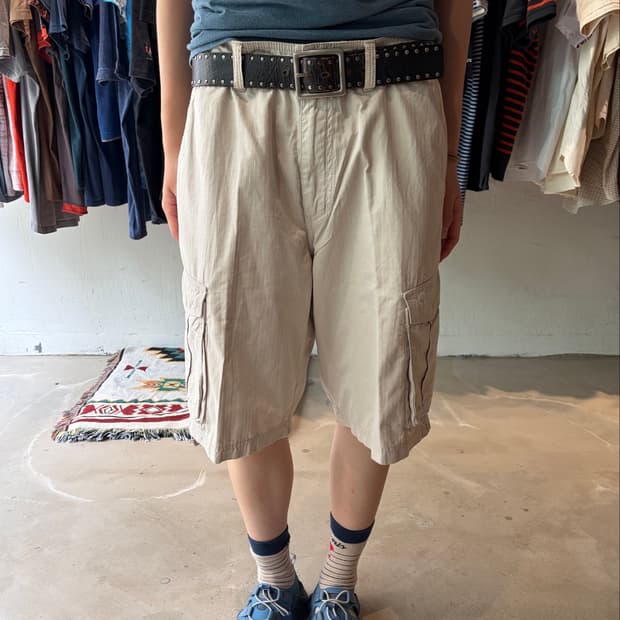 32) Quiksilver 립스탑 카고 쇼츠