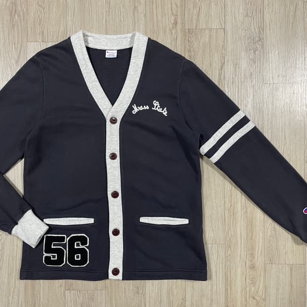 95) 80's 복각 챔피온 레터맨 스웻가디건