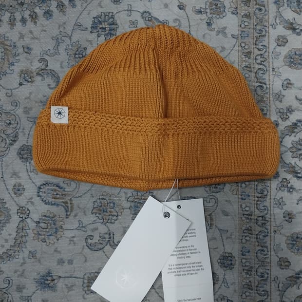 (새상품) 라모랭 머스타드 숏비니 2사이즈