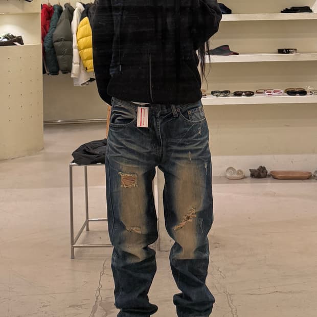 G-Star RAW 디스트로이드 데님 팬츠 U910