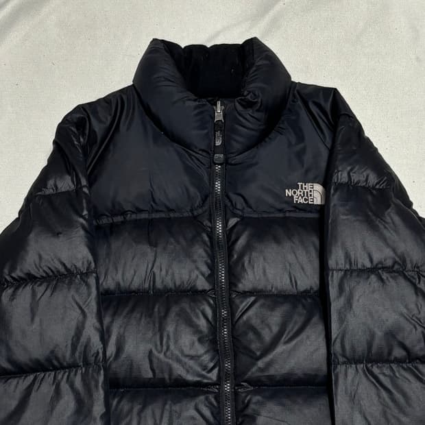 85 노스페이스 눕시 700 블랙 패딩