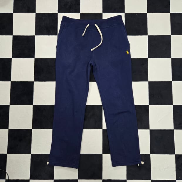 S 폴로랄프로렌 스웻팬츠 네이비 옐로우포니