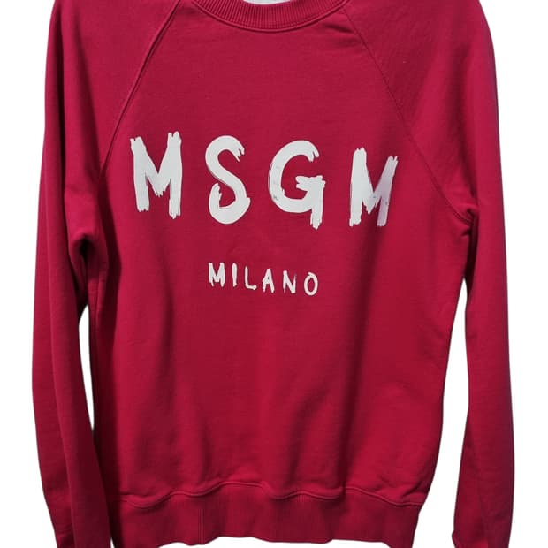 MSGM 여성 진핑크 맨투맨 xs