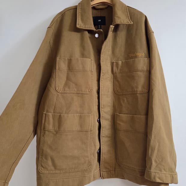 H&M 박시 트윌 포켓 워크 자켓