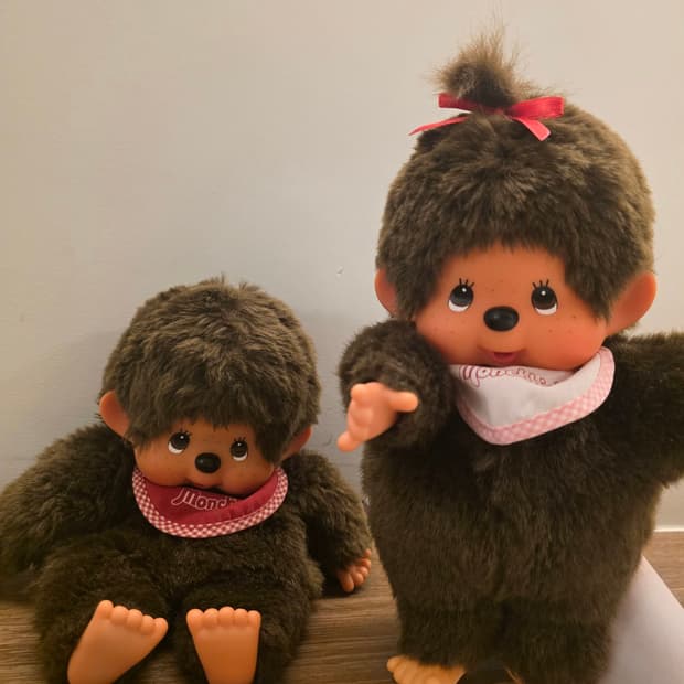 고전 몬치치 핸드퍼펫 세트