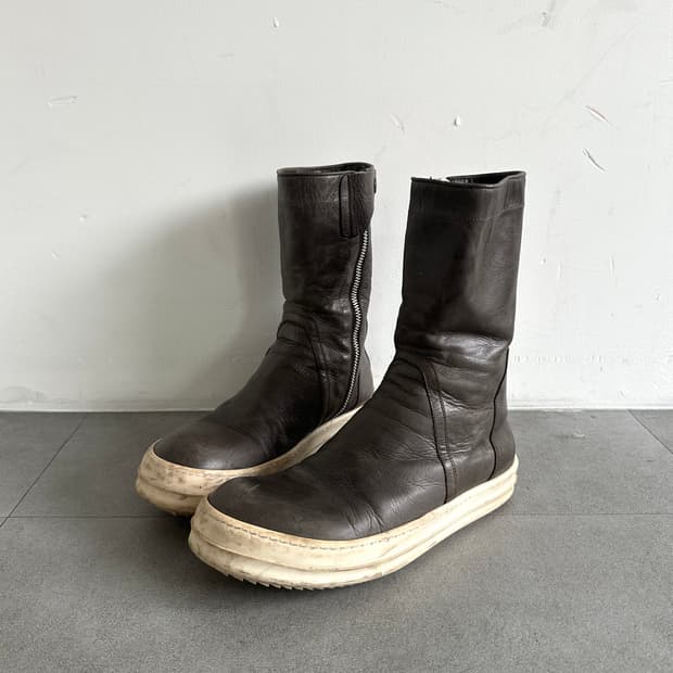 릭오웬스 AW16 아카이브 하이탑 부츠 카키